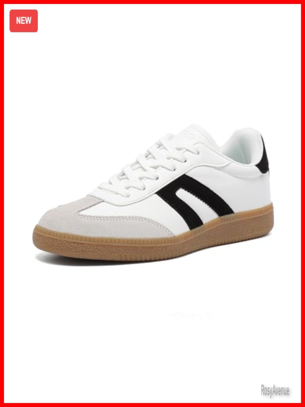 Lace Floral Women's Fashion Sneakers Gum Sole Lace-Up Casual Walking Shoes